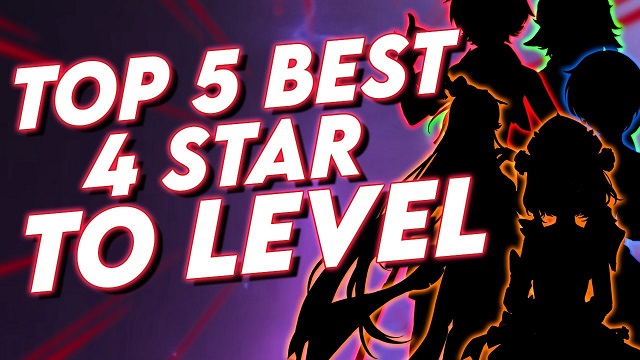 Genshin Impact Best 4 Star Characters Tier List